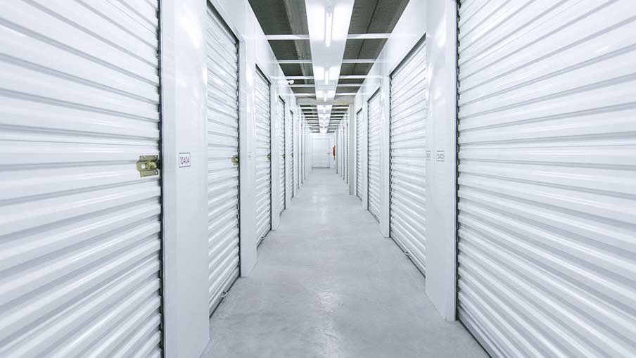Moderne Shurgard opslaglocatie
