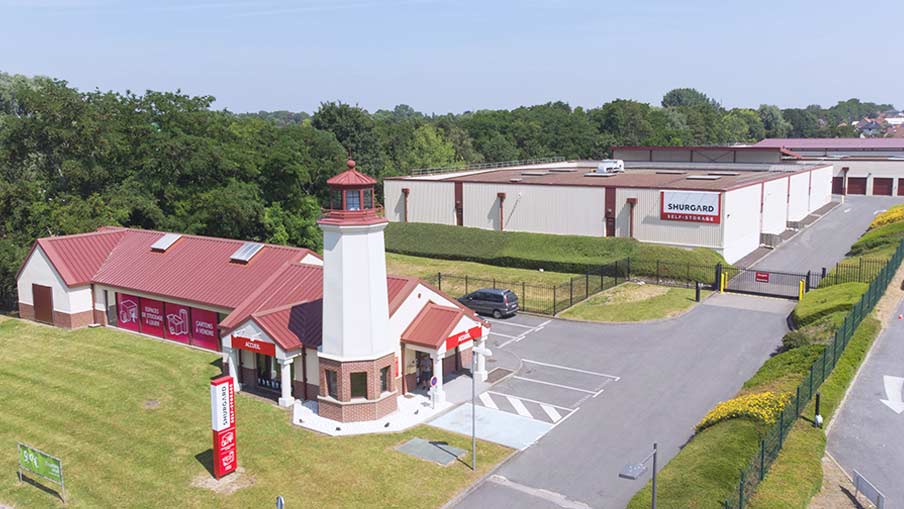 Self-storage at Shurgard Lille - Wasquehal