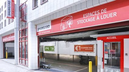 Self-storage at Shurgard Paris - Gare de l'Est