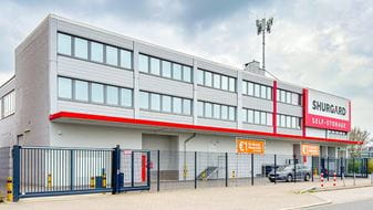 Self-Storage bei Shurgard Düsseldorf Rath