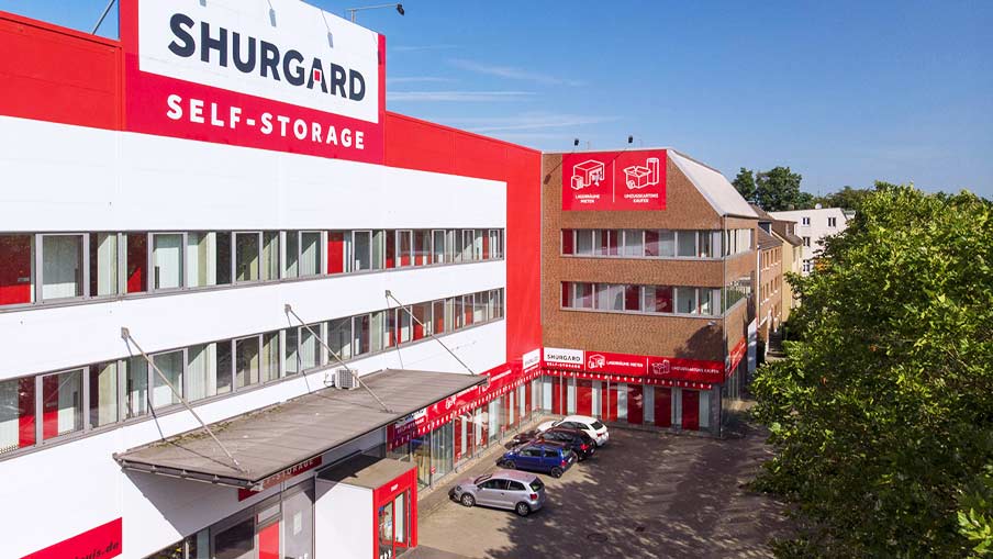 Self-Storage bei Shurgard Hamburg Stellingen
