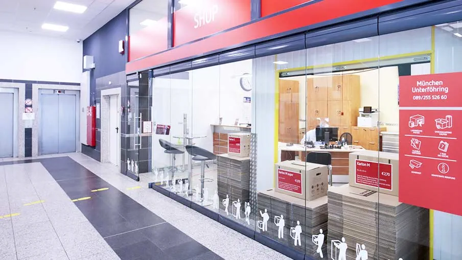 Self-Storage at Shurgard München - Unterföhring