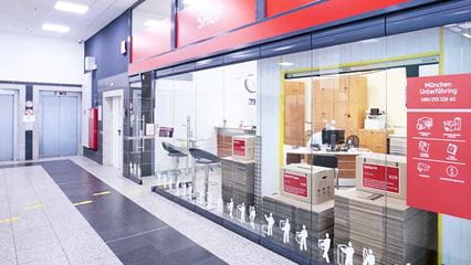 Self-Storage bei Shurgard München - Unterföhring