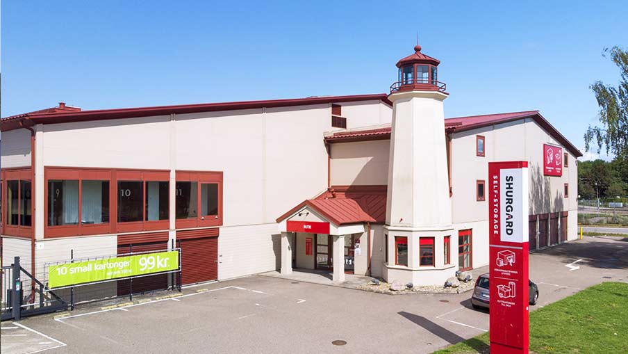 Magasinering hos Shurgard Helsingborg