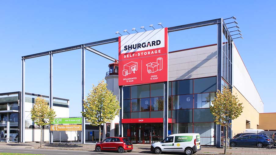 Opslagruimte bij Shurgard Tilburg