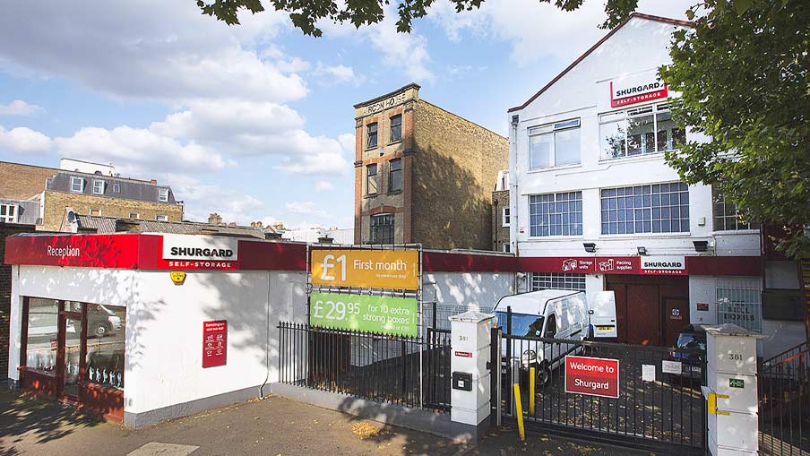 Self storage Kennington London 1 first month s rent