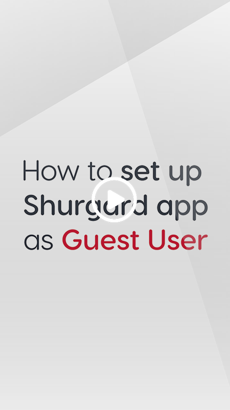 How to set up Shurgard app with a Customer Account