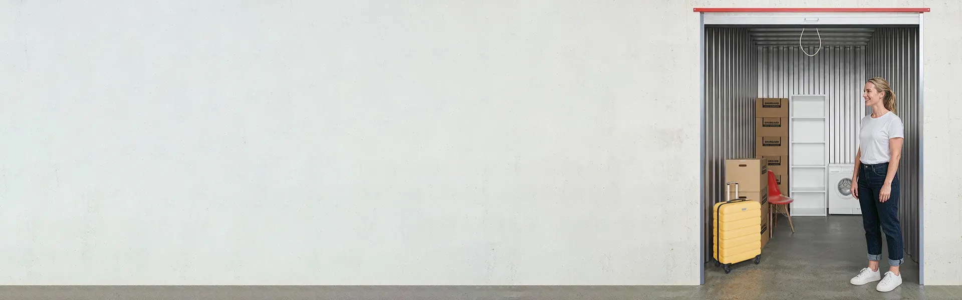 Secure self storage units at Shurgard