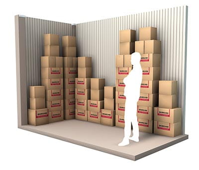 Storage unit sizes and types │Shurgard