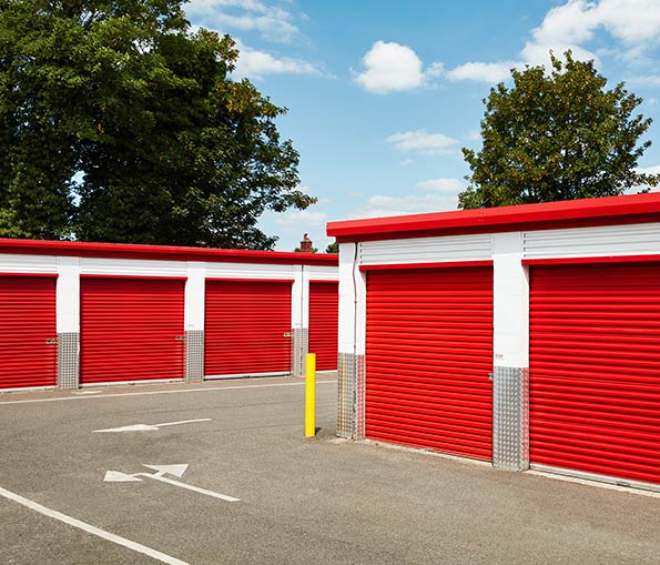 Direct access units at Shurgard